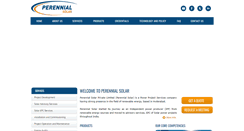 Desktop Screenshot of perennialsolar.com